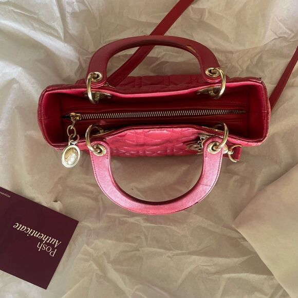 Red lady DIOR bag - Picture 10 of 16